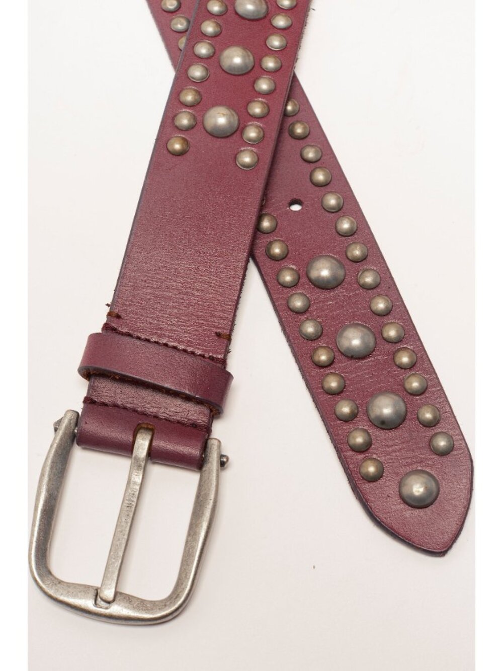 FREE PEOPLE We The Free Sola Stud Belt / Rare Plum - Picture 5 of 6